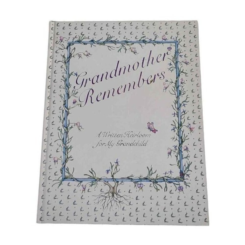 New 'Grandmother Remembers' A Written Heirloom for My Grandchild Hardcover Book